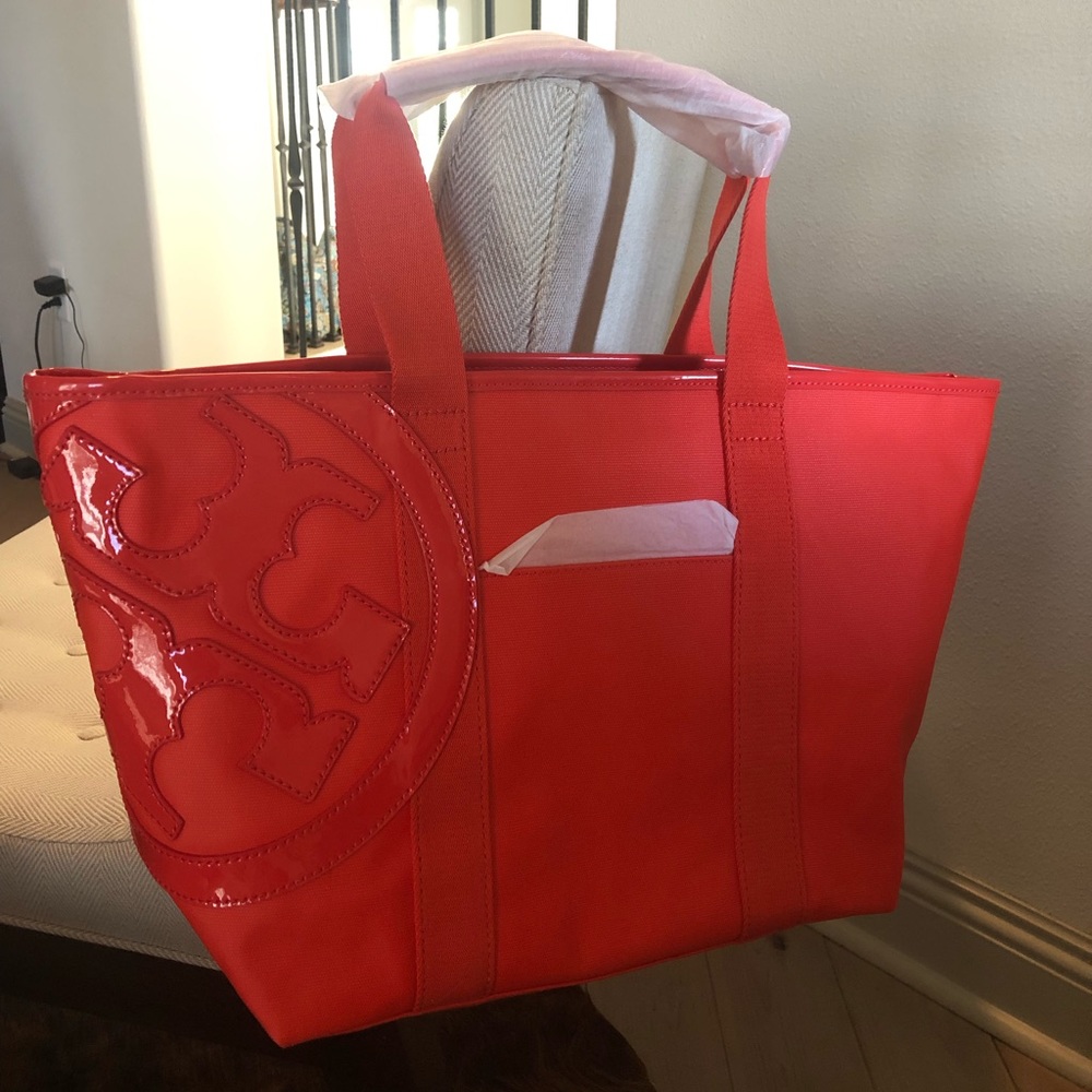 Tory Burch Canvas Tote Bag NWT